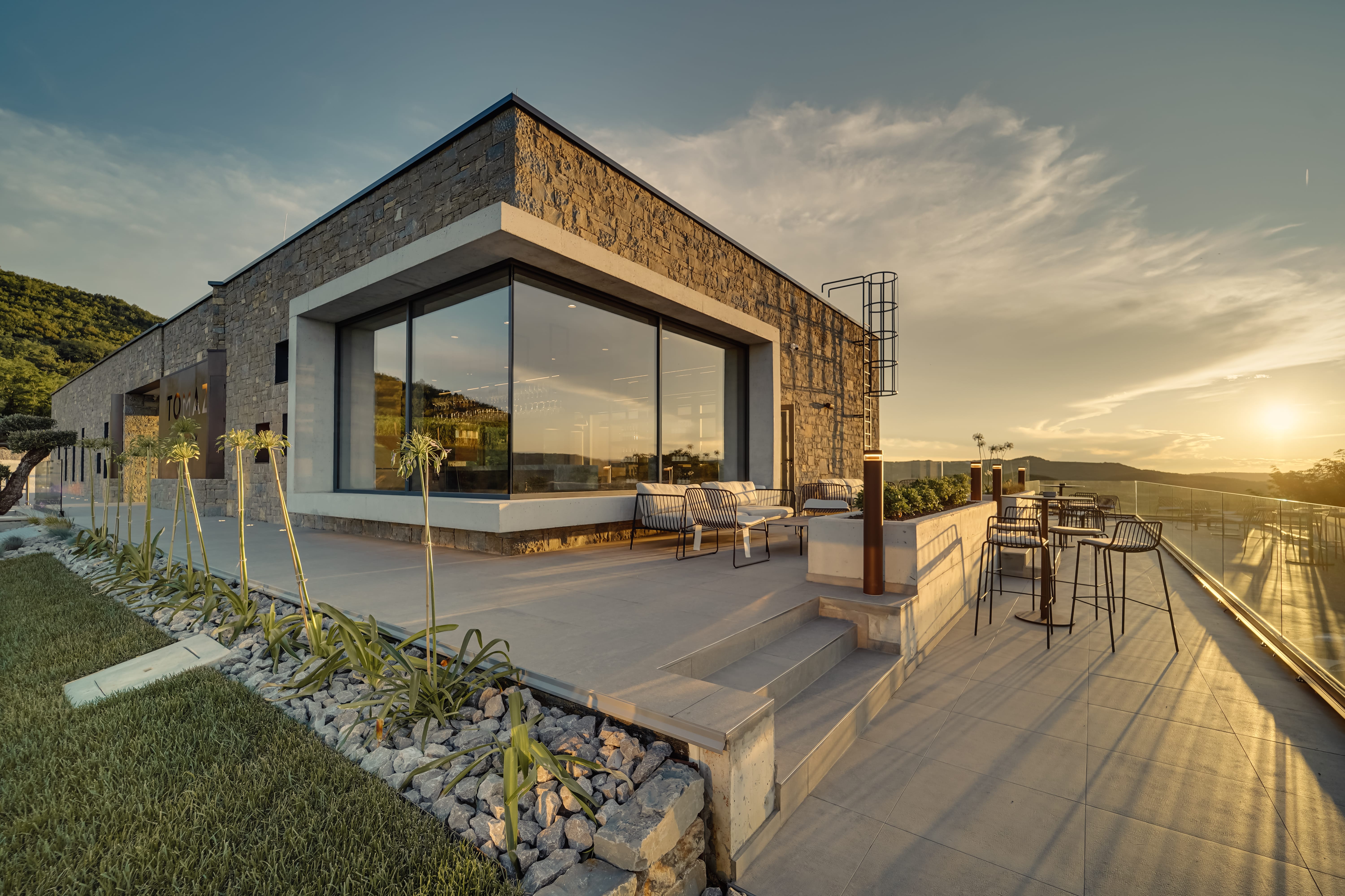 Beautiful Tomaz Winery in Motovun