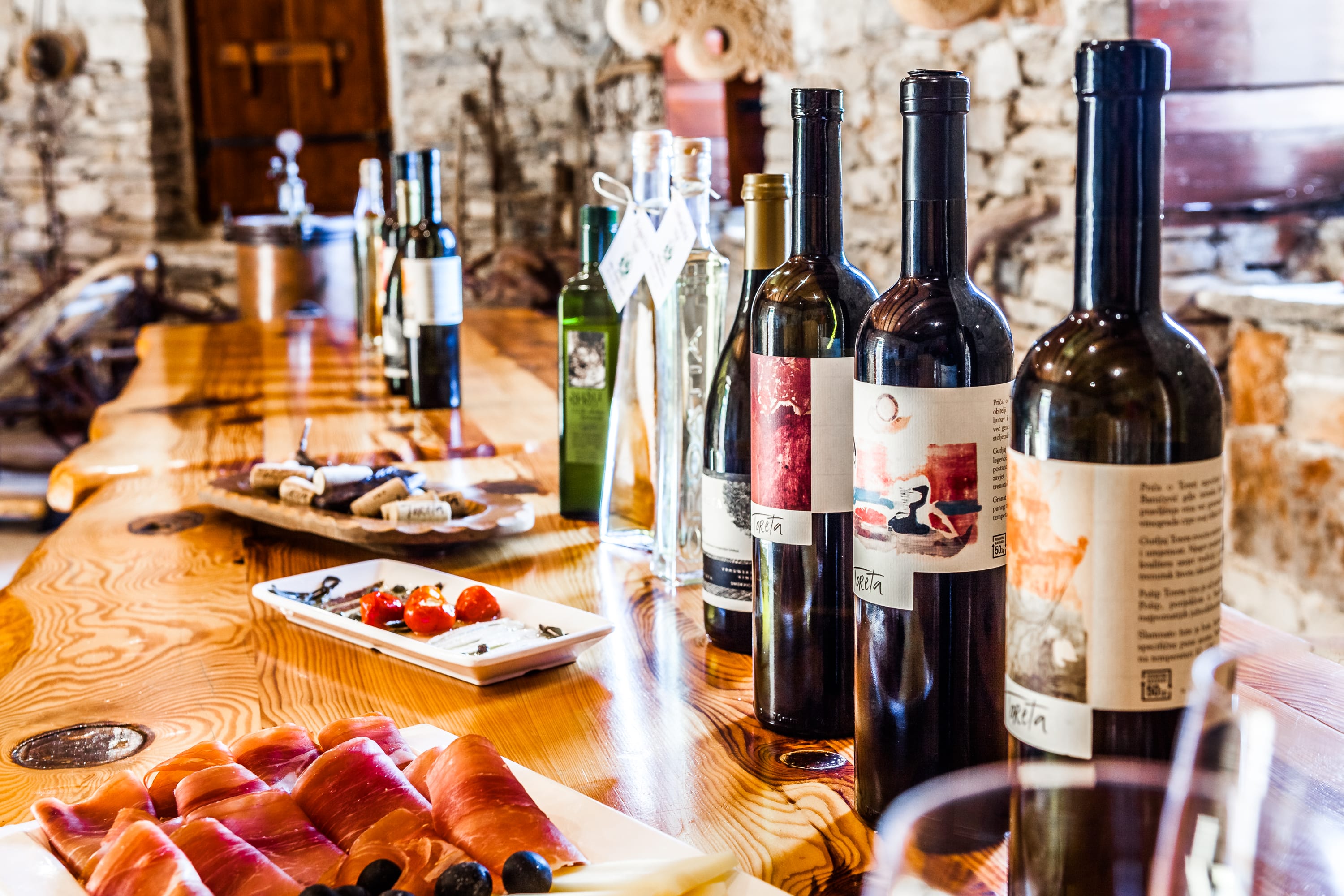 Toreta winery wine tasting