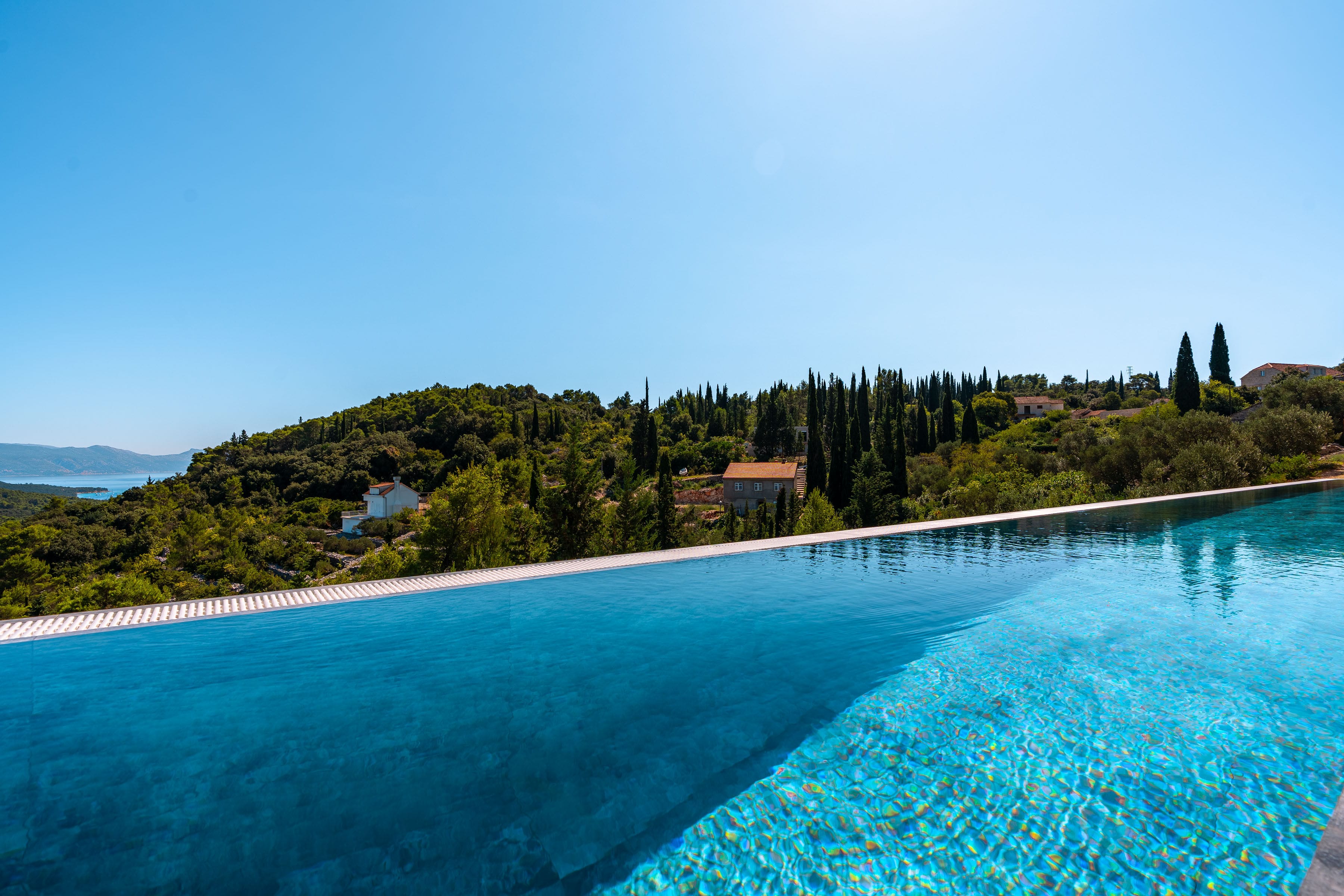 Villa Belmare 1 with heated infinity pool in Korcula