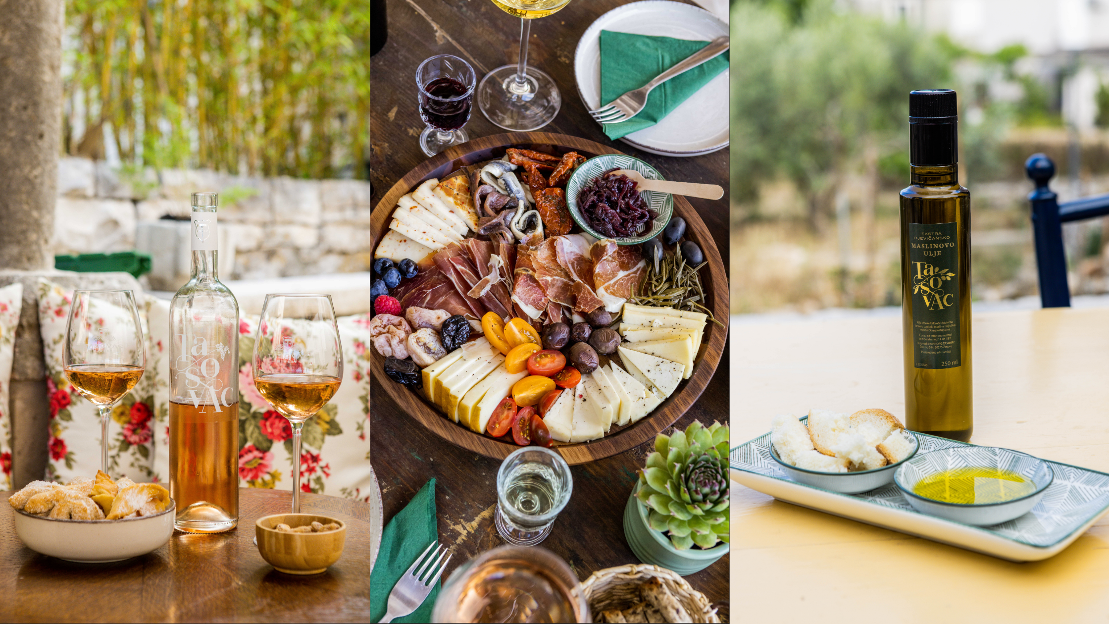 Wine tasting at Tasovac winery on the island of Korcula