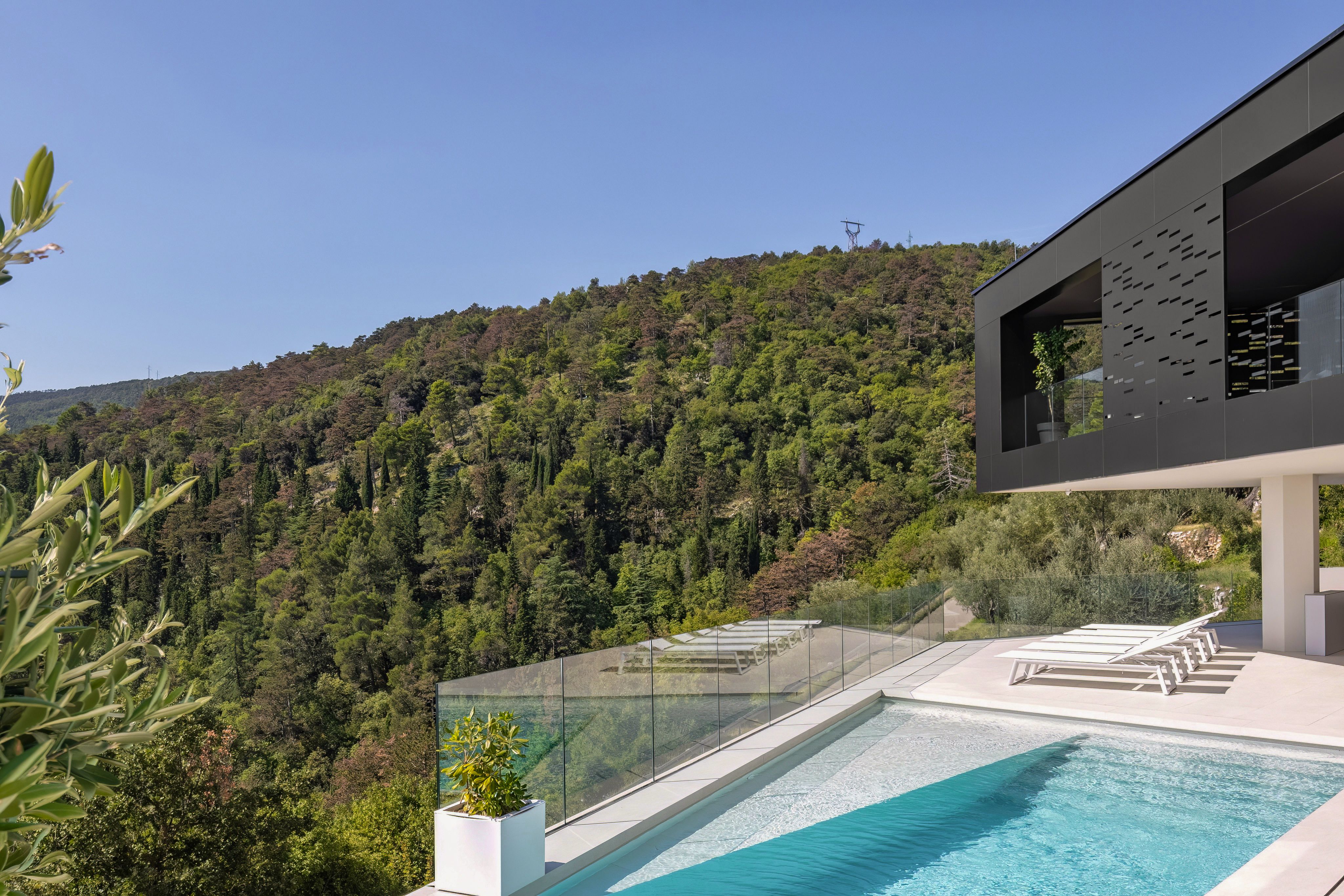 Villa Absolute in Moscenice with outdoor and indoor heated pool