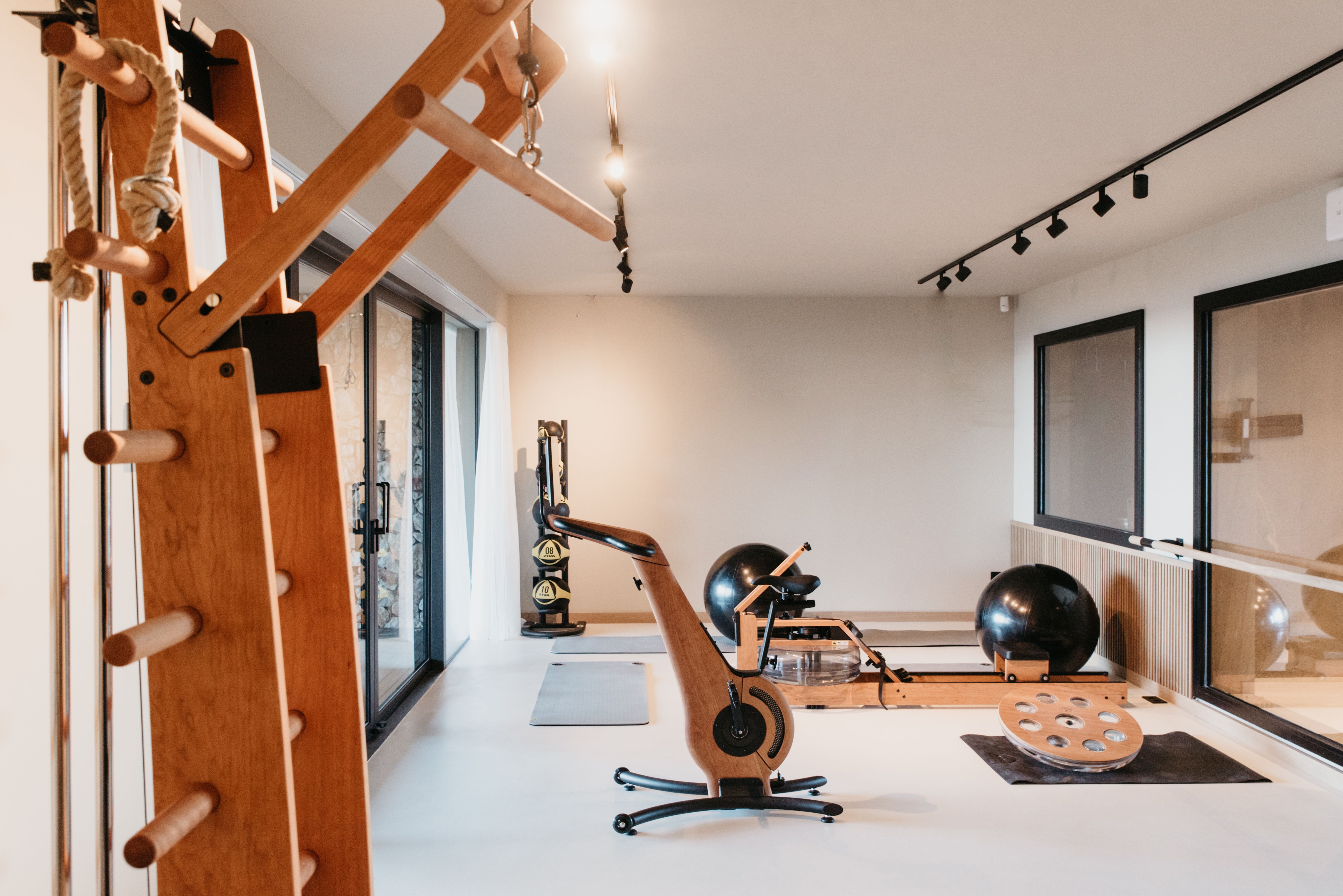 Private fitness room in Villa Cove Hvar