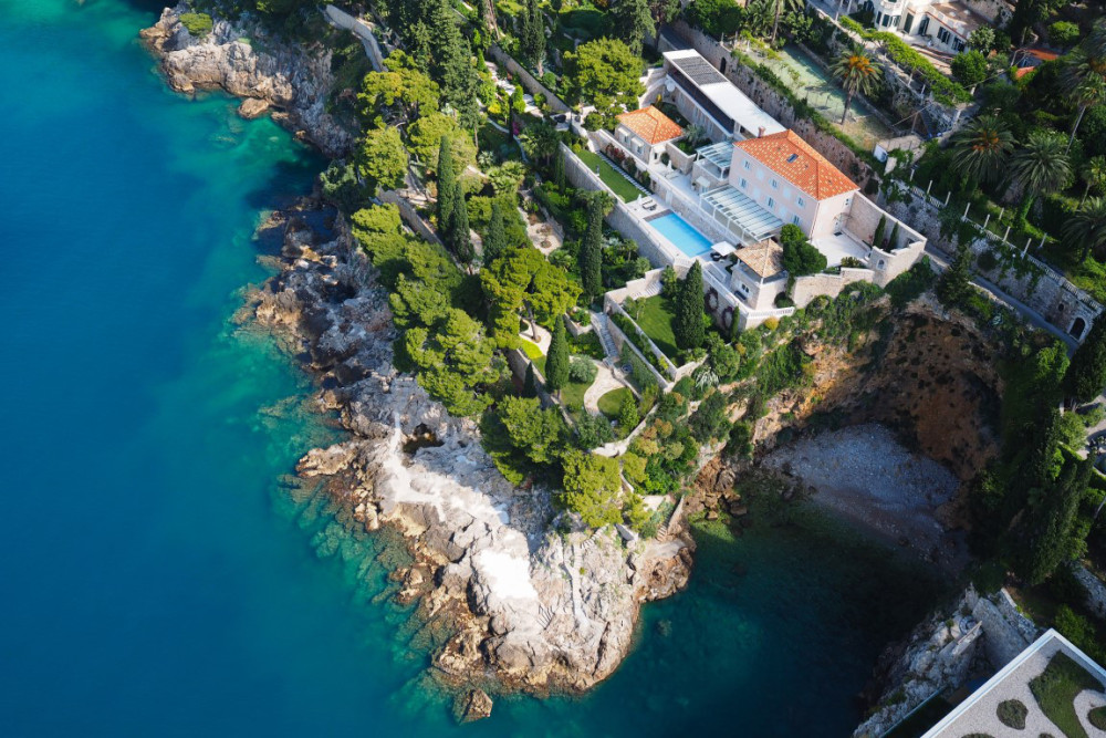 Luxury Villa With Private Beach And Pool Dubrovnik