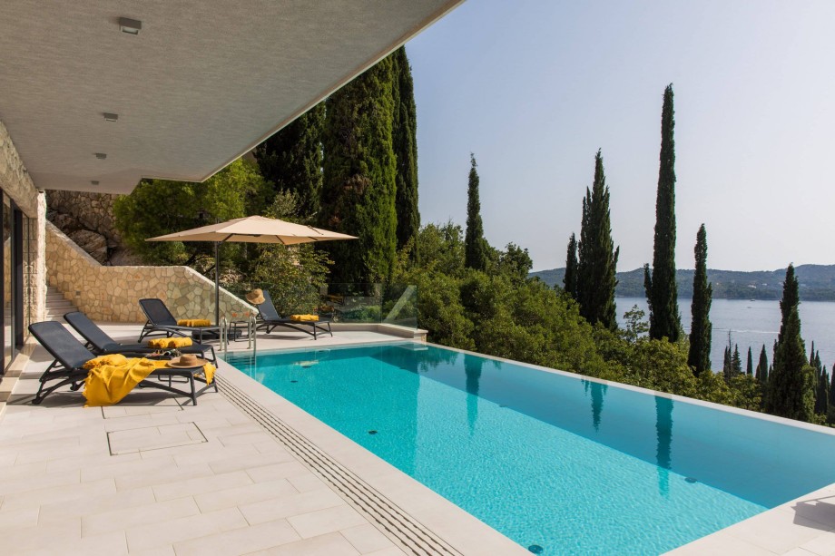 Villa Sol Luxury Villa With Pool And Sea View In Orasac