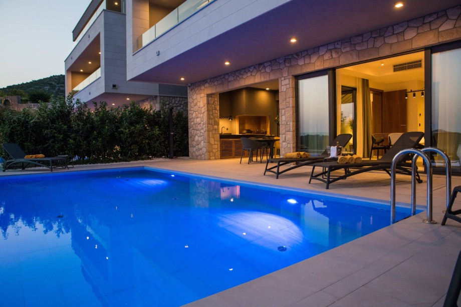 Villa Sol Luxury Villa With Pool And Sea View In Orasac