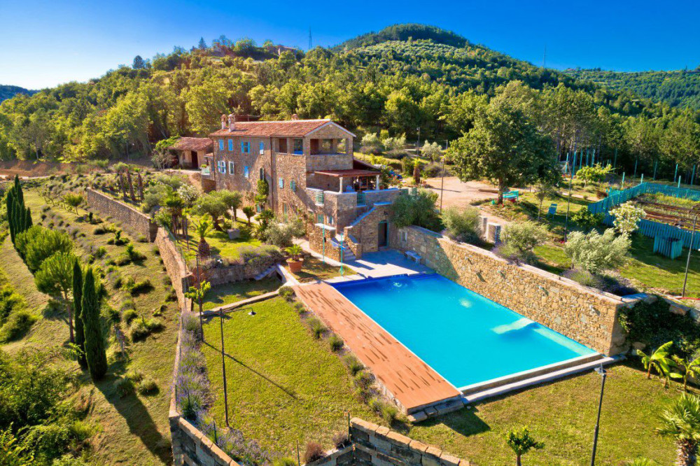 Villa Magic Motovun Renovated Old Stone Villa With Pool And Fantastic View Istria