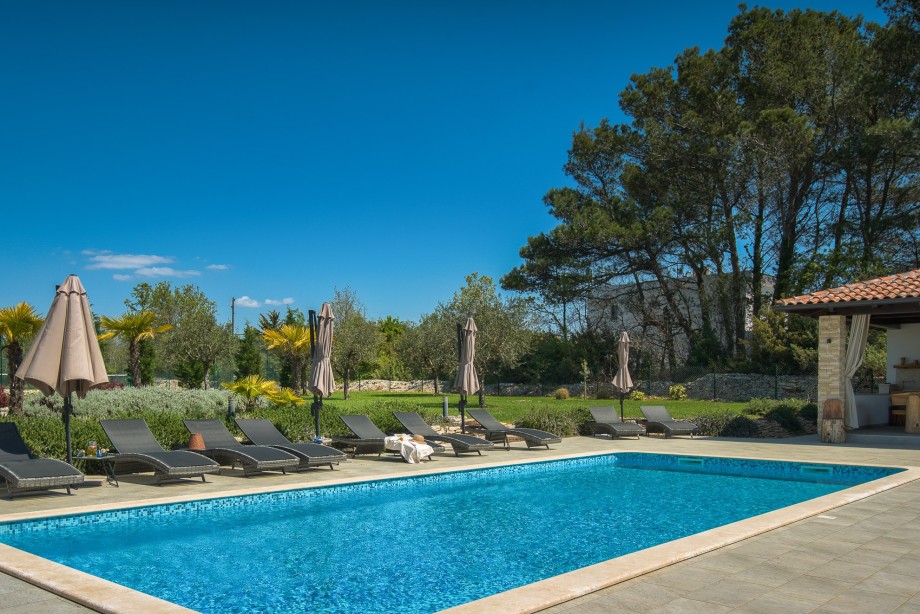 Luxury villa Istria - Villa Duke Blue with heated pool