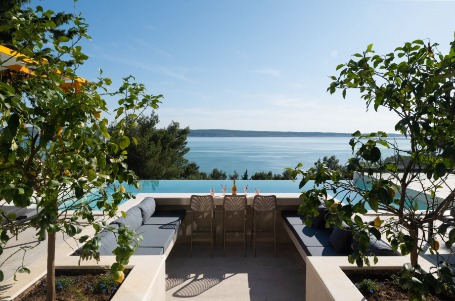 Luxury villa Zadar with pool, sauna, Jacuzzi and sea view