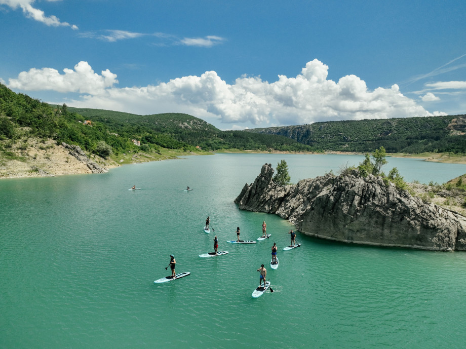 Green Lake Croatia SUP