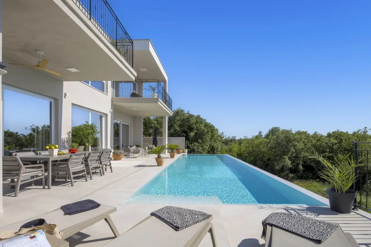 Luxury villa Resort Istria near Motovun with heated pool
