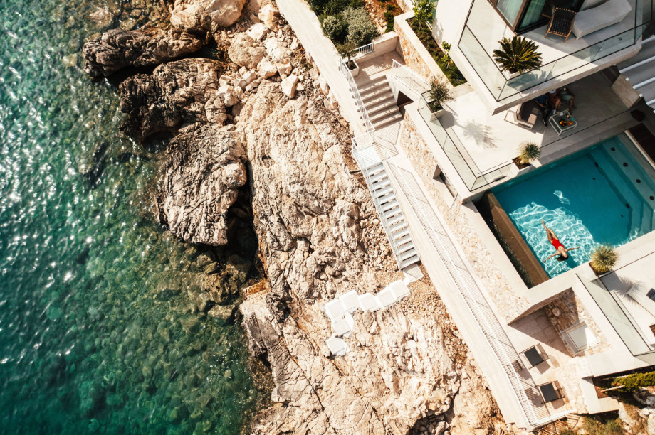 Villa Delight Dubrovnik with pool on the beach