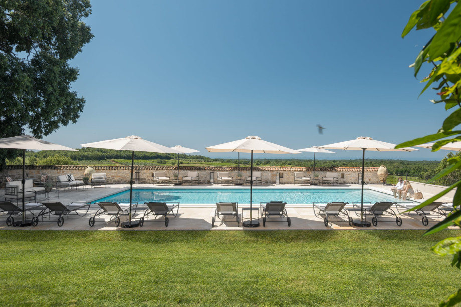 Exclusive villa in Istria with pool and garden surrounding it