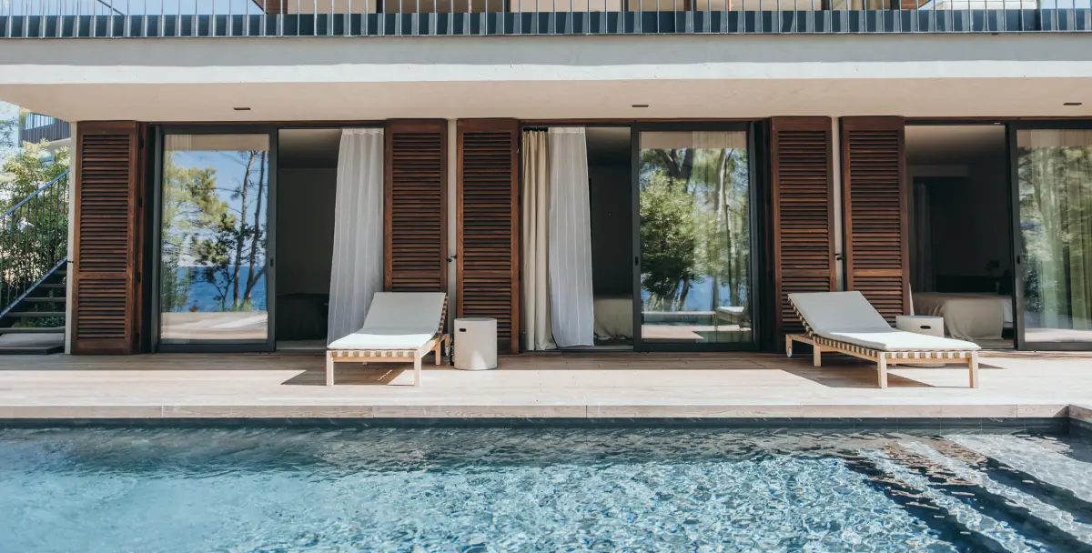 Luxury villa on Hvar island with pool and breakfast included for guests